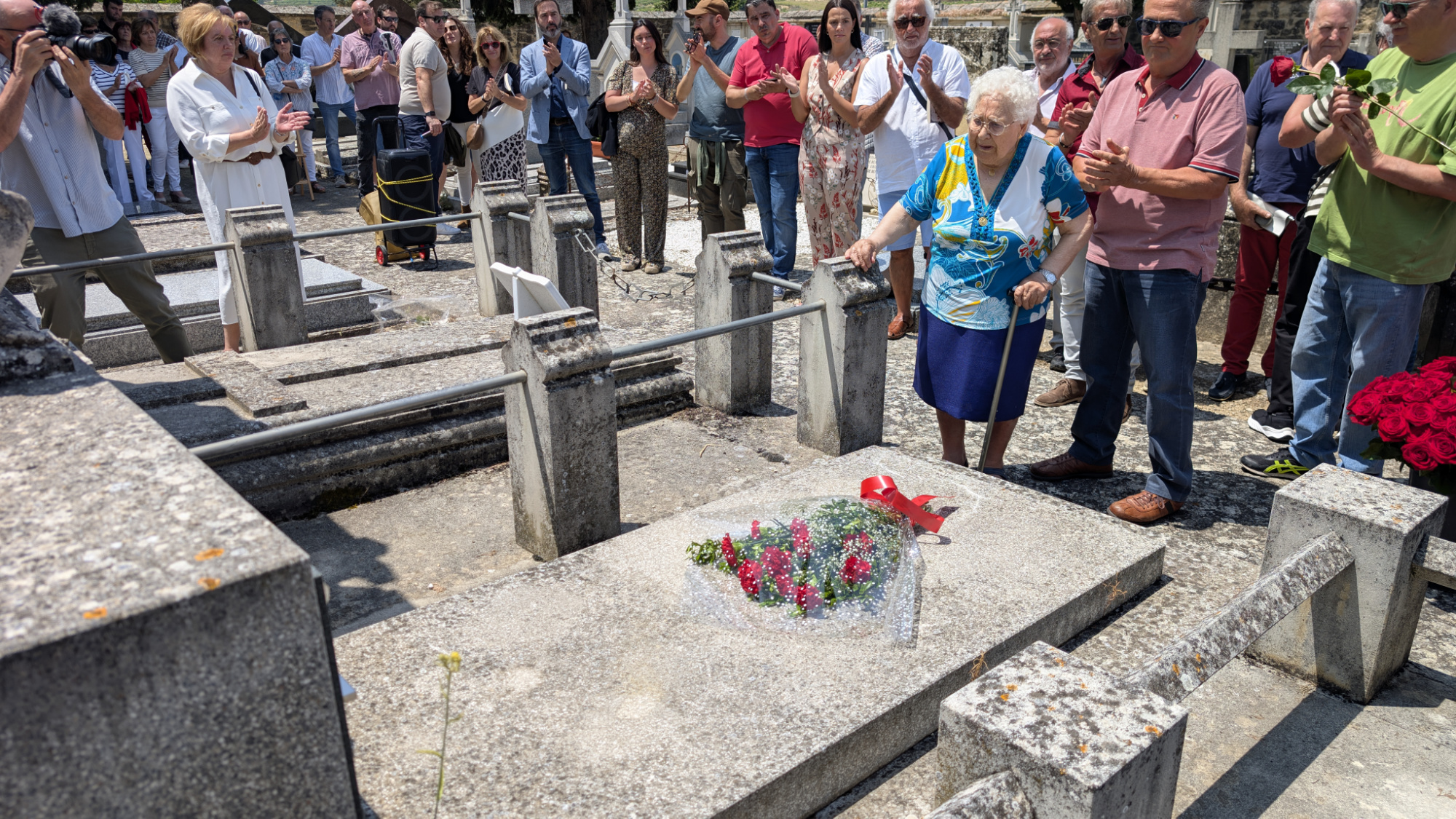 Homenaje en Elciego